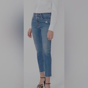 Veronica Beard Blue Skinny Jeans